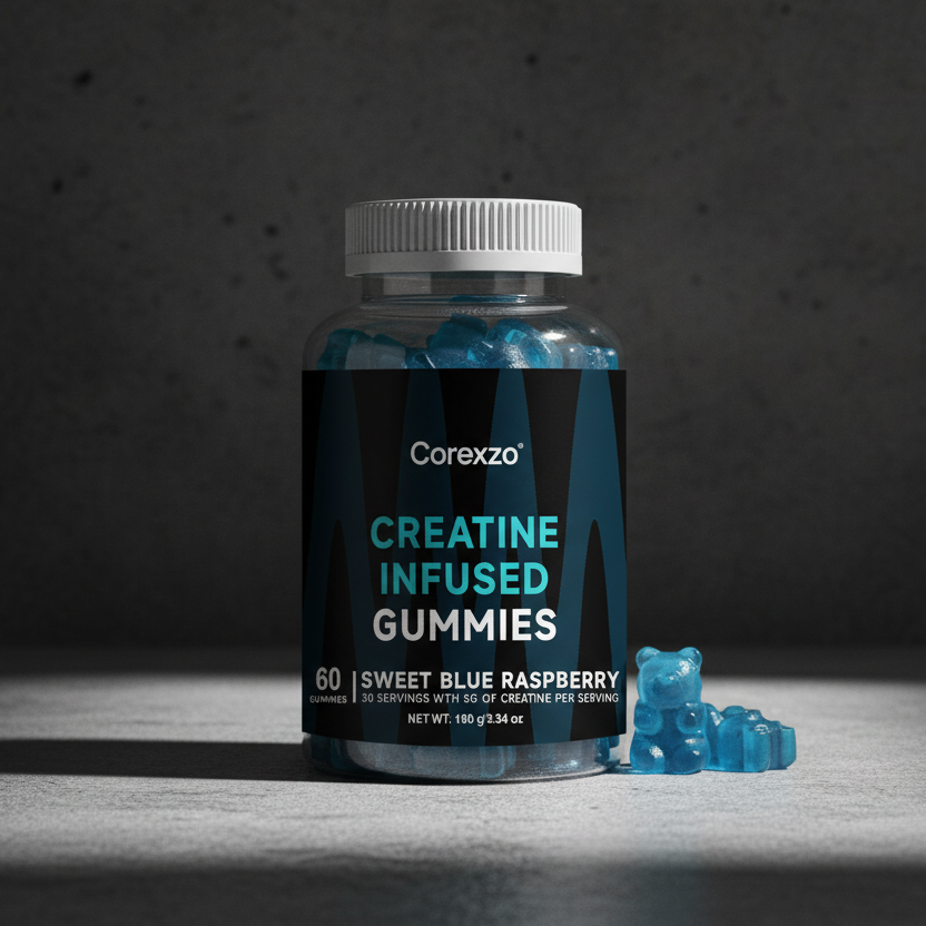 Corexzo Gummies Industrial Background